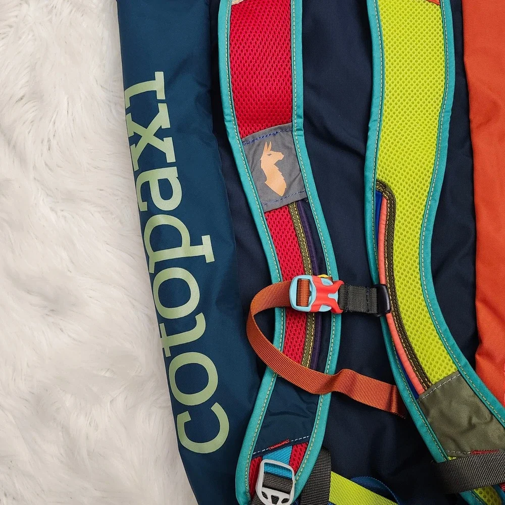Cotopaxi Luzon 18L Del Dia Backpack Colorblock SSM Health Logo Hiking Daypack